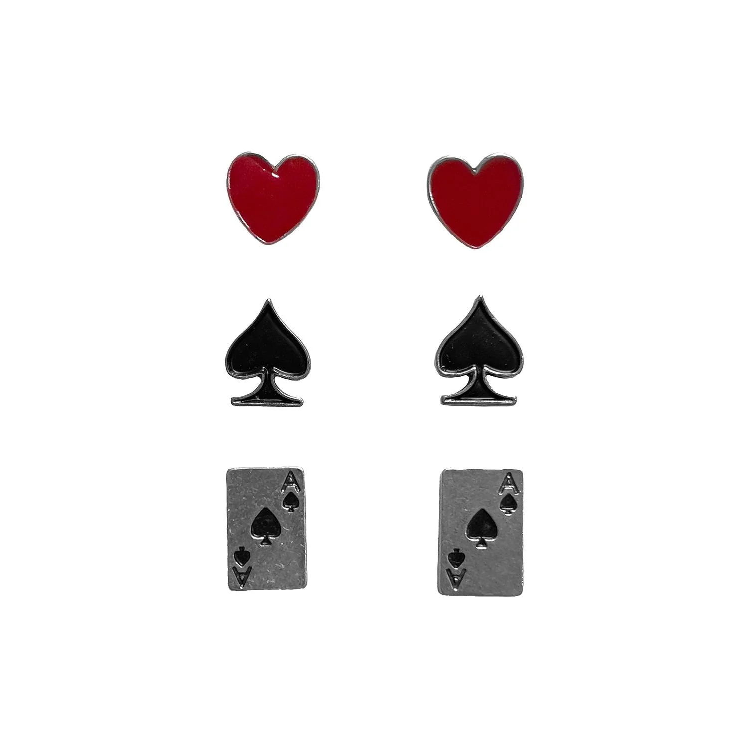 Silver Strike Women's 3 Piece Card Suits- Multi