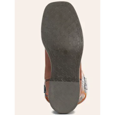 Smoky Mountain Boots Kid's El Paso Cowboy Boots-Brown/Navy - Image 3