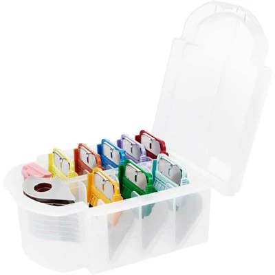 Heiniger Snap On Metal Guides Set of 9