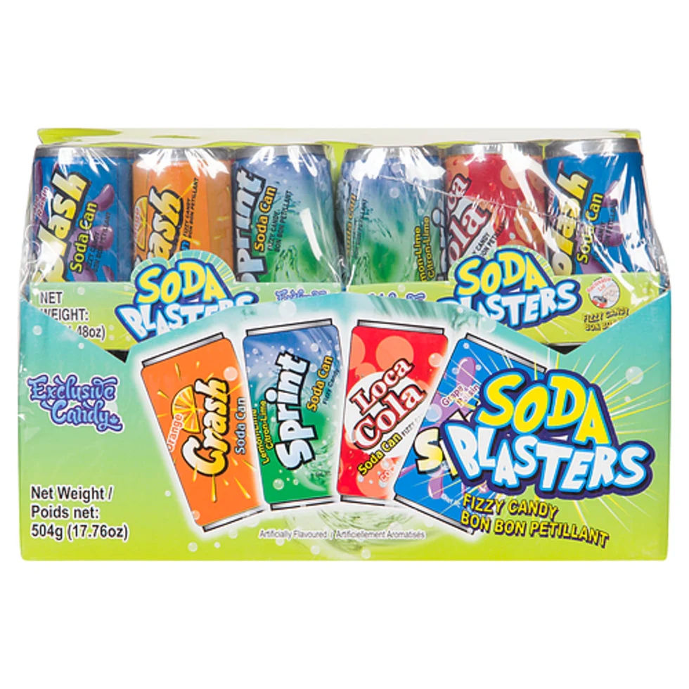 Kidsmania - Soda Blasters Fizzy Candy 42g