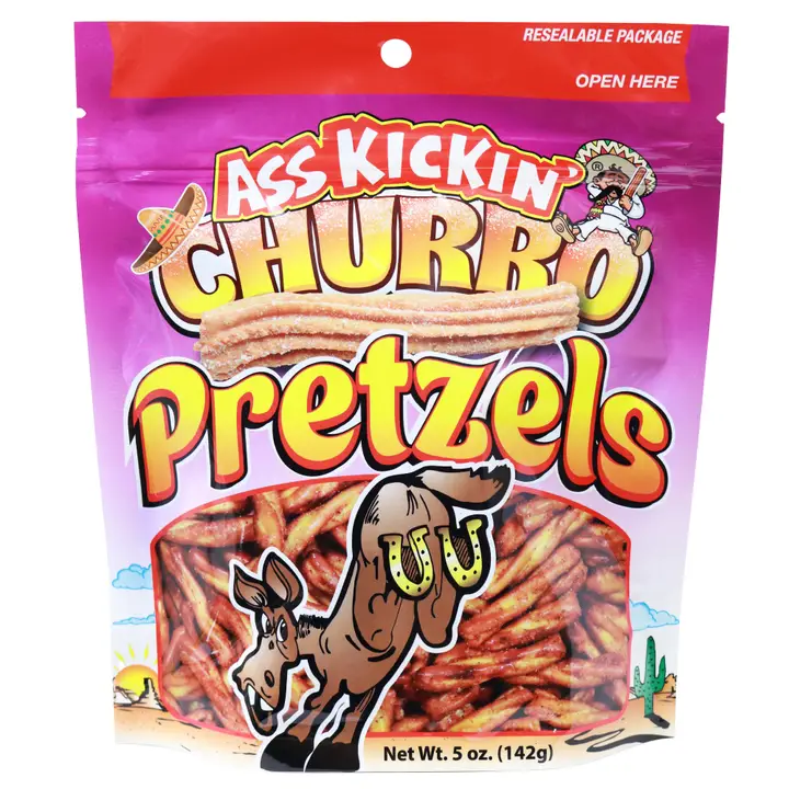 Southwest Specialty Ass Kickin Churo Preztels- 5 oz