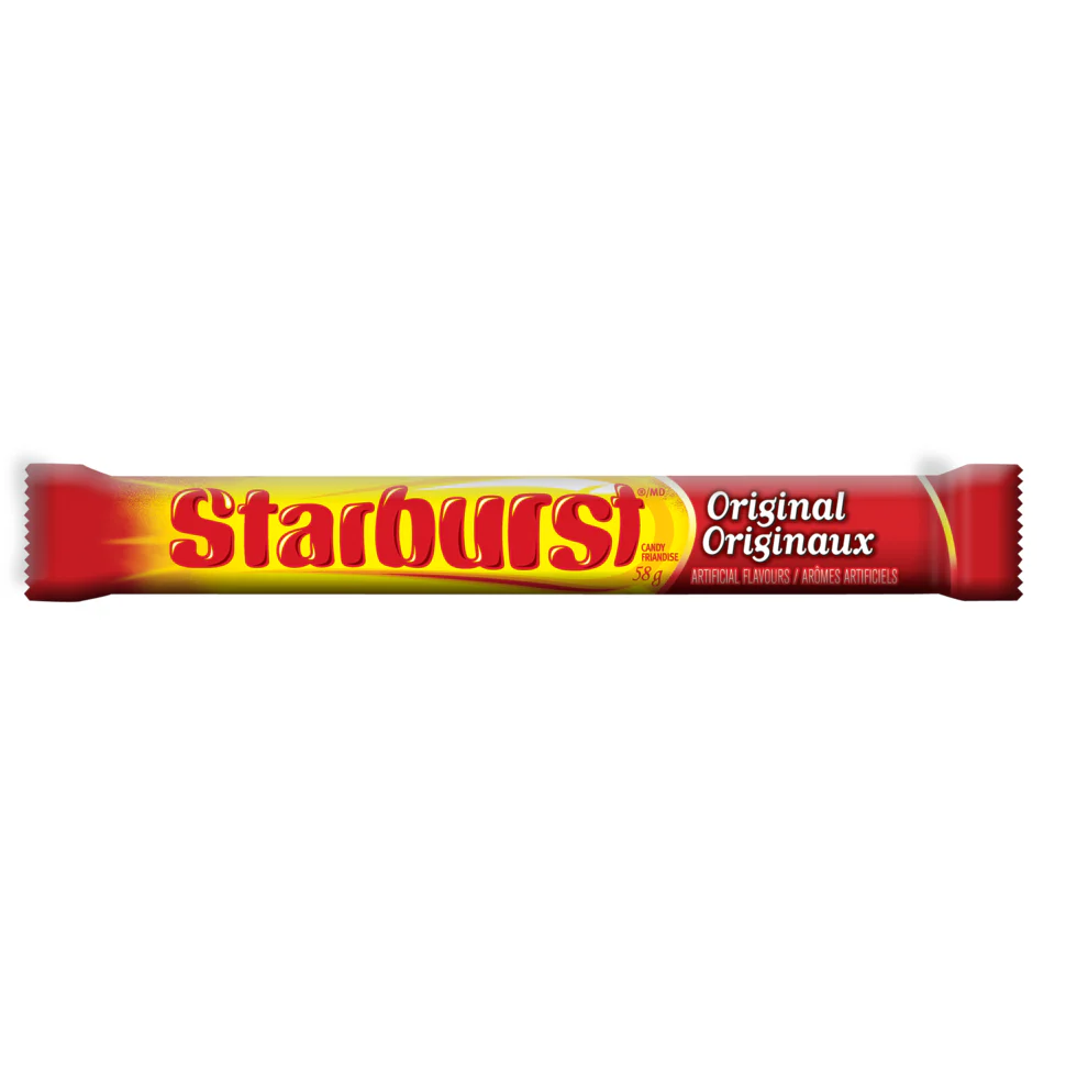 Starburst Single Serve - Fruit Chews Original 58g
