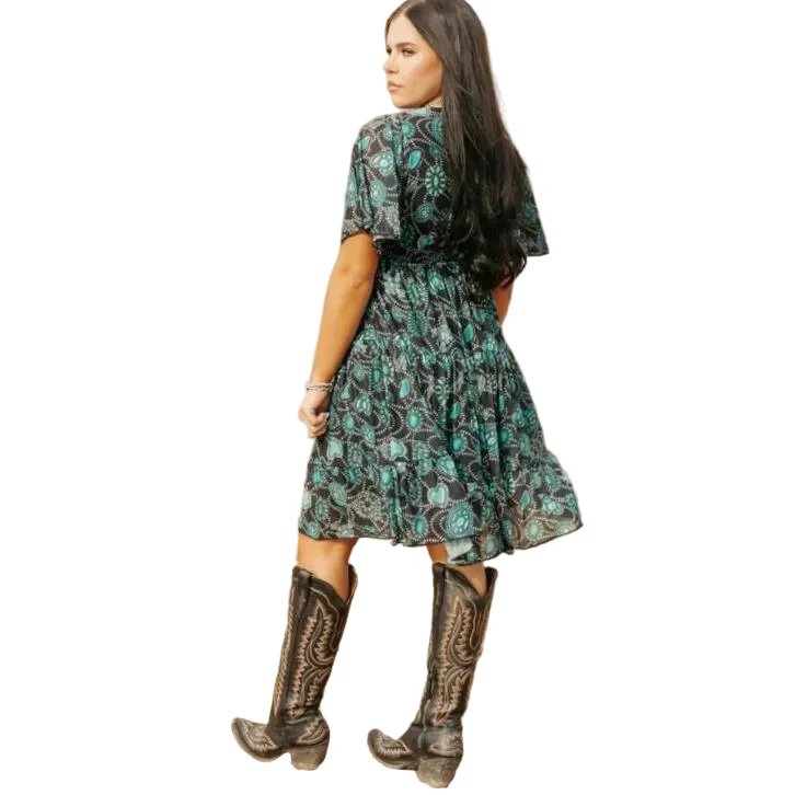 Sterling Kreek Women's Navajo Country Dress - Multi - Image 2