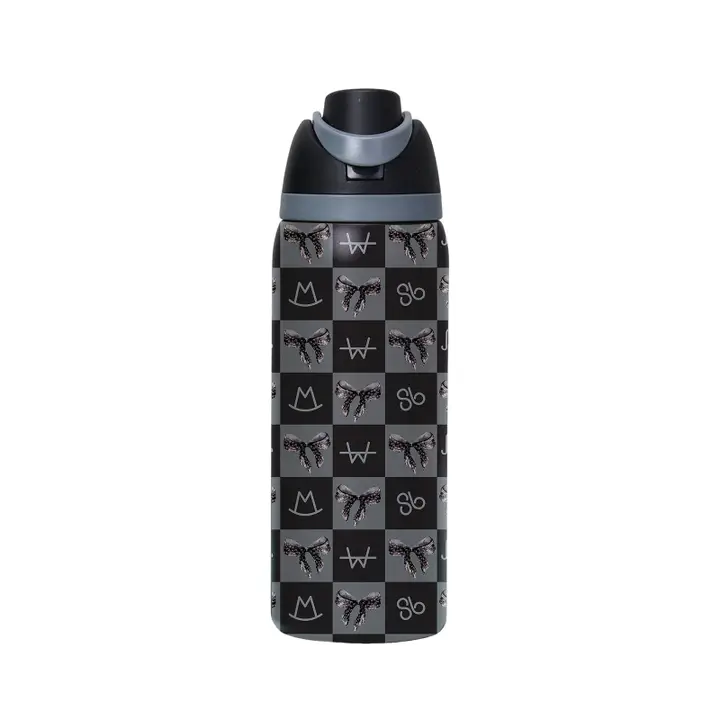 The Front Porch Label Stainless Steel Water Bottle- Multiple Colours - Image 2