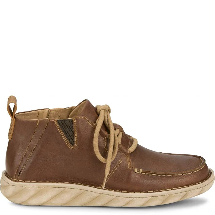 Tony Lama Men's Estancia Lace Up Casual Shoe- Walnut - Image 3