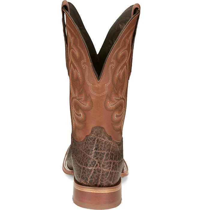 Tony Lama Men's Rowel 11" Western Boot- Clay Brown - Image 5