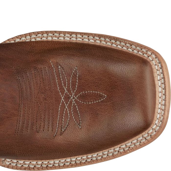 Tony Lama Men's Luciano 11" Western Boot- Gold/Tan - Image 4