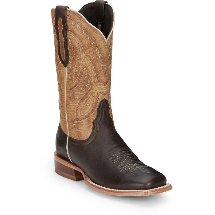 Tony Lama Women's Gabriella 11" Western Boot- Espresso - Image 2