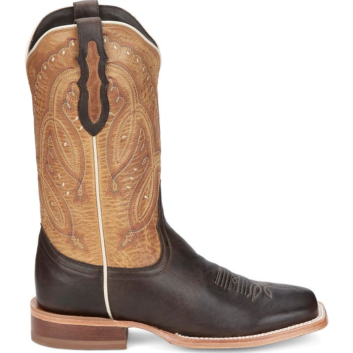 Tony Lama Women's Gabriella 11" Western Boot- Espresso - Image 3