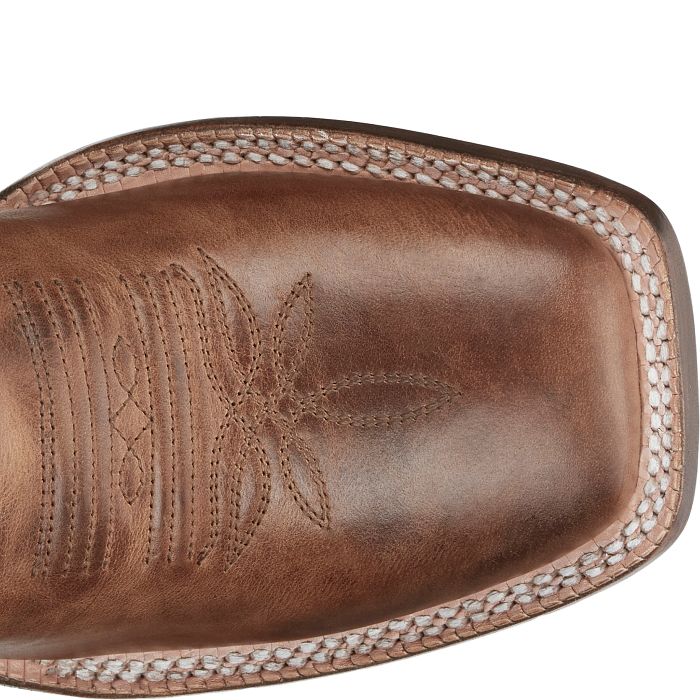 Tony Lama Women's Rowena 11" Western Boot- Caramel - Image 4