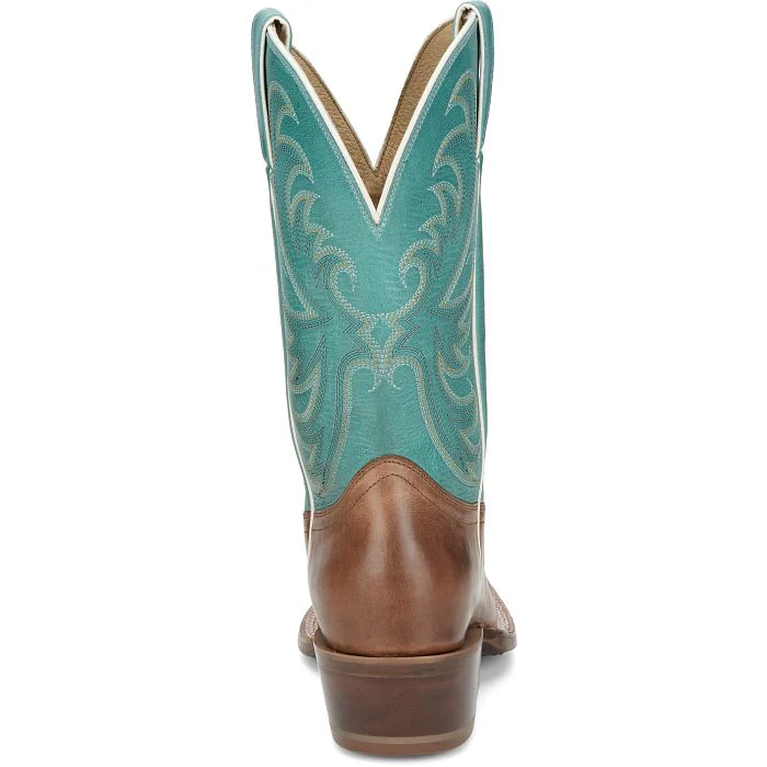 Tony Lama Women's Rowena 11" Western Boot- Caramel - Image 5