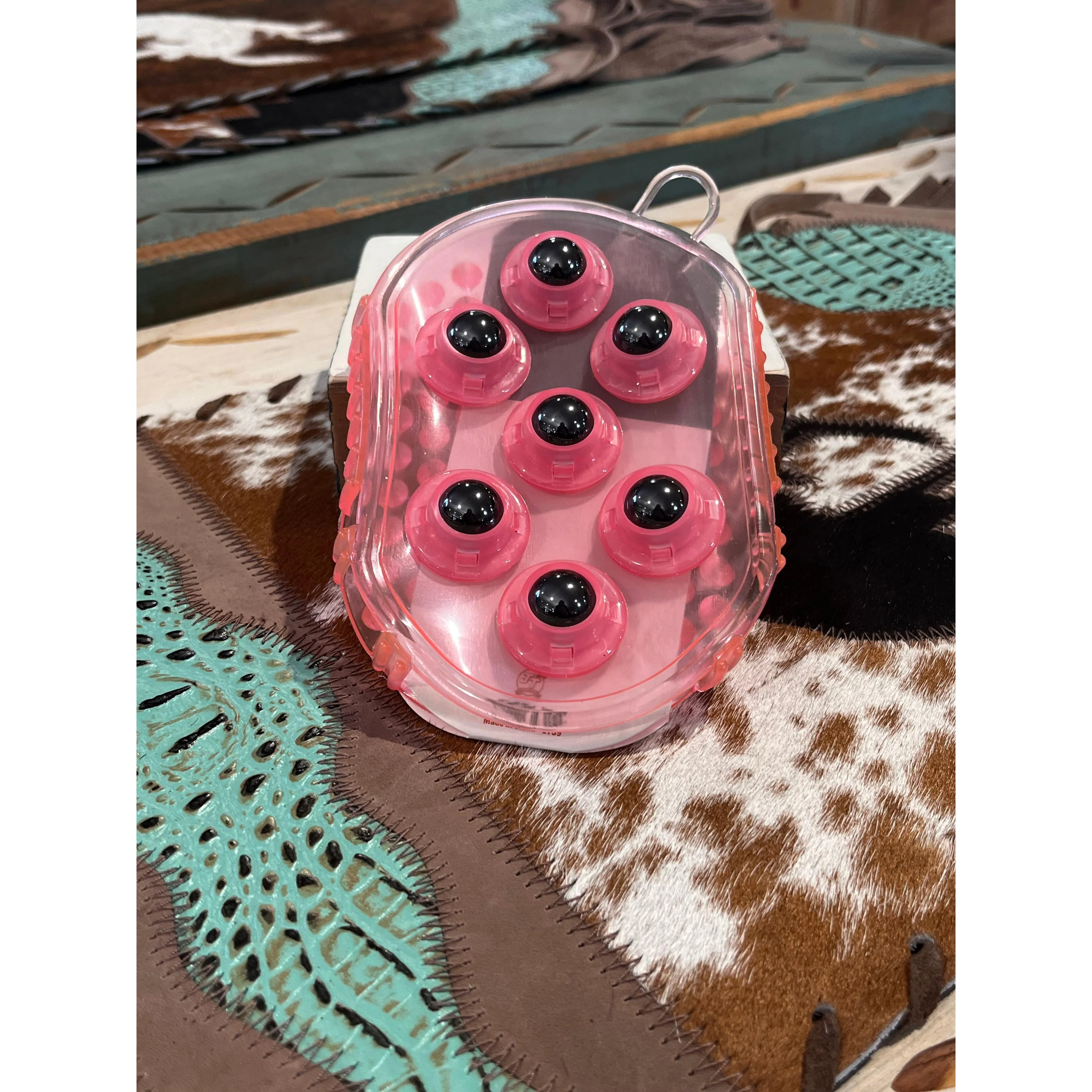 Tough 1 Rubber Jelly Massage Mitt - Assorted Colours - Image 2