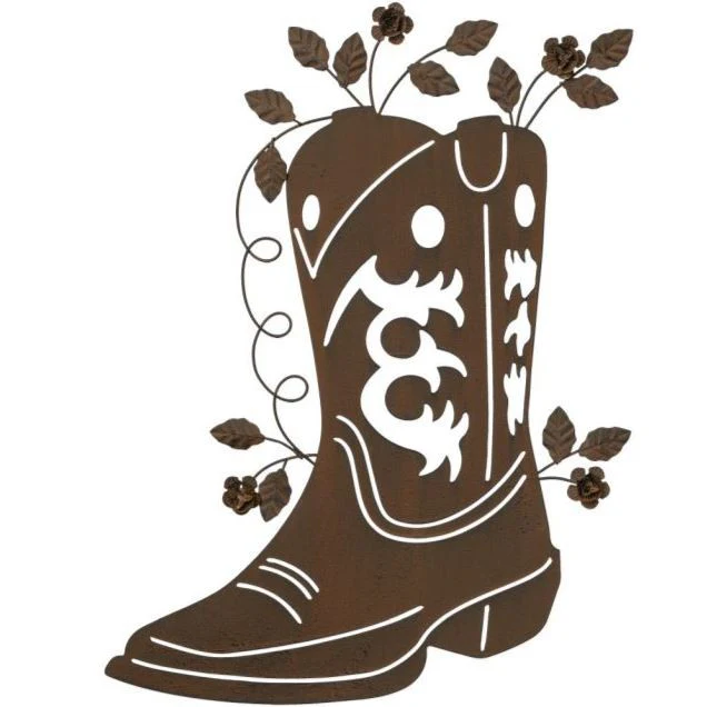 Tough 1 Rustic Cowgirl Boot Wall Decor