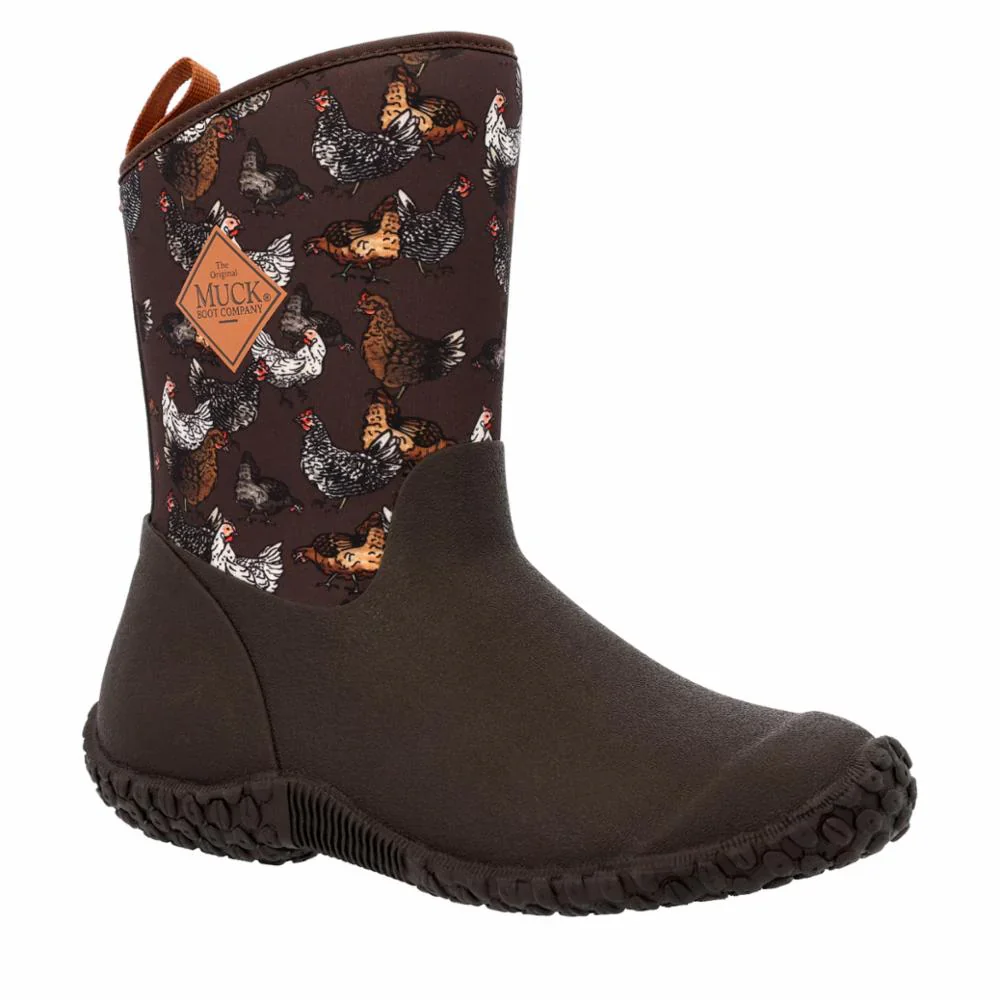 Muck Boots Women's Muckster II Mud - Dark Brown/Chickenprint - Image 2