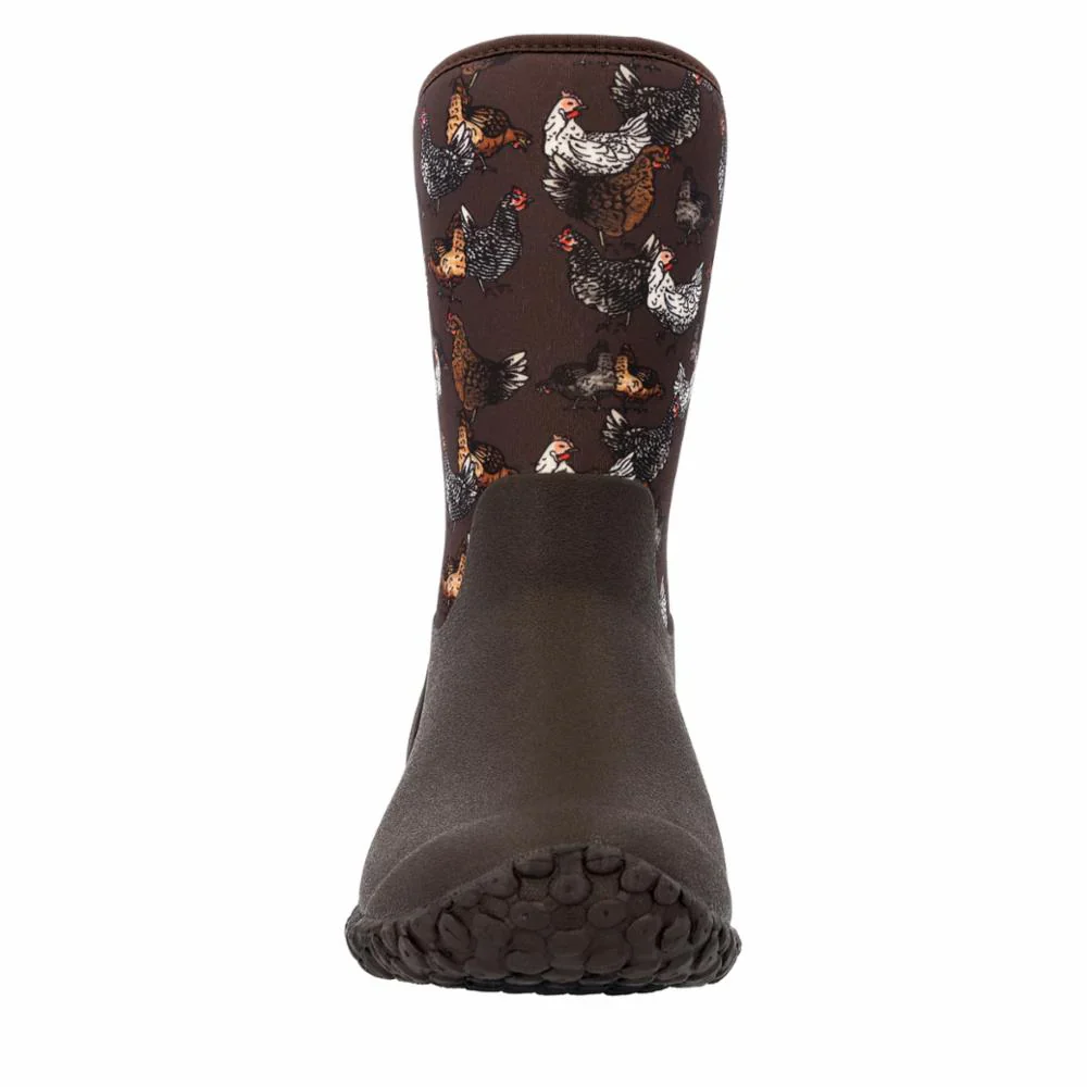 Muck Boots Women's Muckster II Mud - Dark Brown/Chickenprint - Image 4
