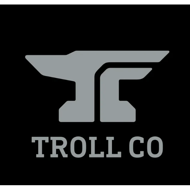 Troll Clothing Co Men's Anvil Classic Hoodie - Black - Image 2