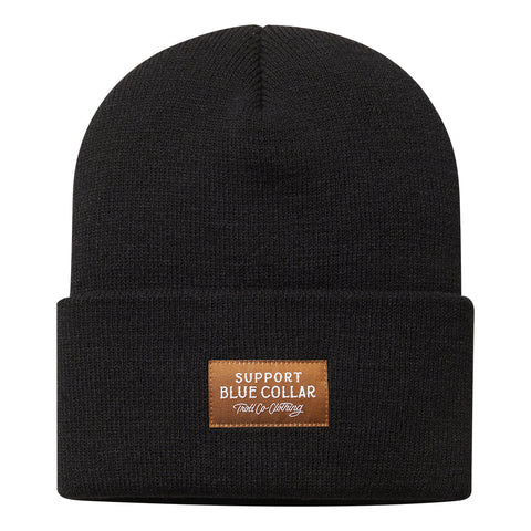Troll Co Barricade Woven Label Beanie - Multiple Colours - Image 2