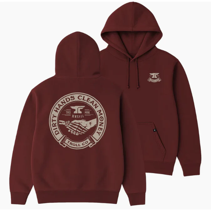 Troll Co DHCM Haggler Hoodie - Multiple Colours - Image 6