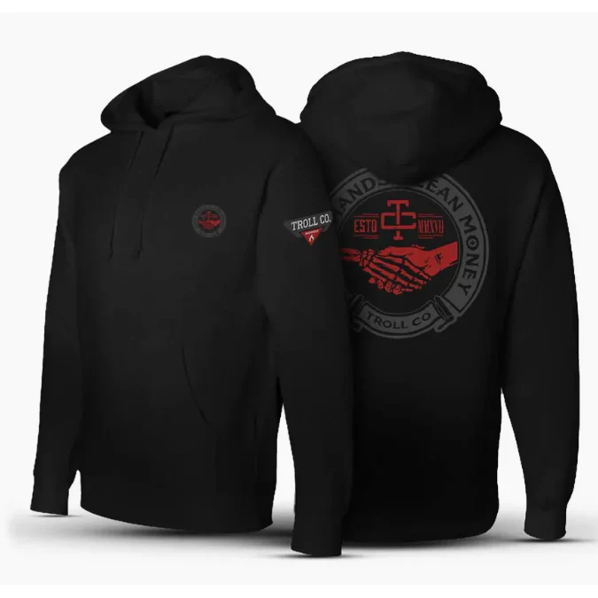 Troll Co Men's FR DHCM Haggler Hoodie - Black