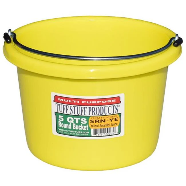TUFFSTUFF Small Round Bucket 5 Qt - Image 3
