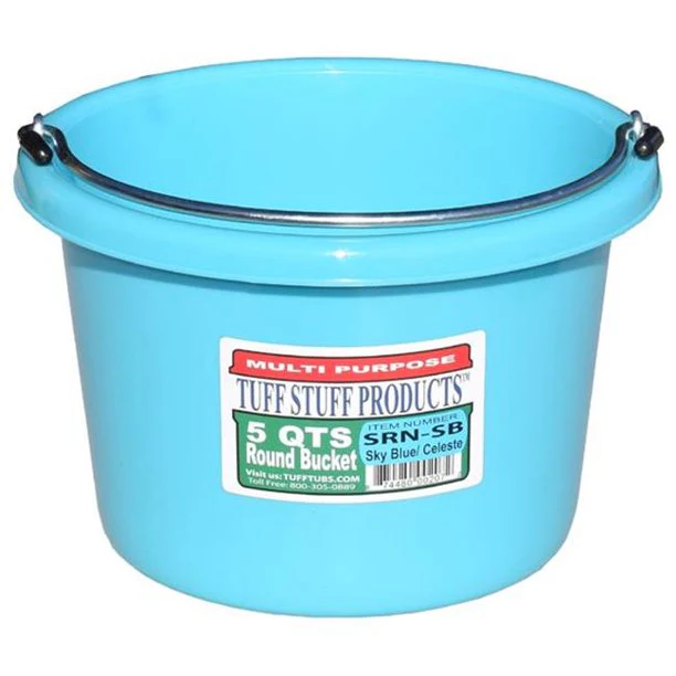 TUFFSTUFF Small Round Bucket 5 Qt - Image 5