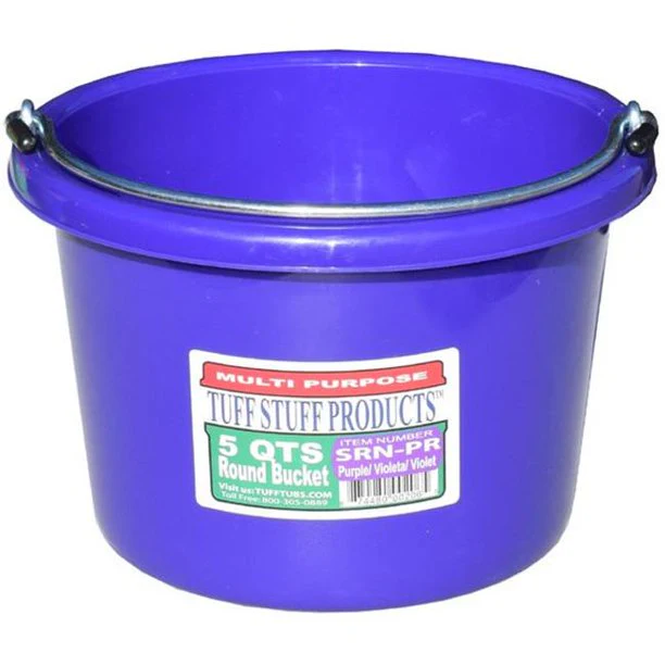TUFFSTUFF Small Round Bucket 5 Qt - Image 7
