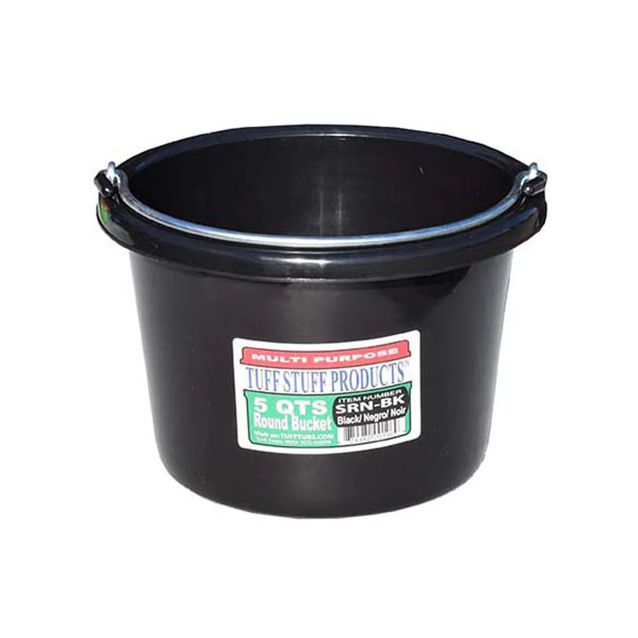 TUFFSTUFF Small Round Bucket 5 Qt - Image 9