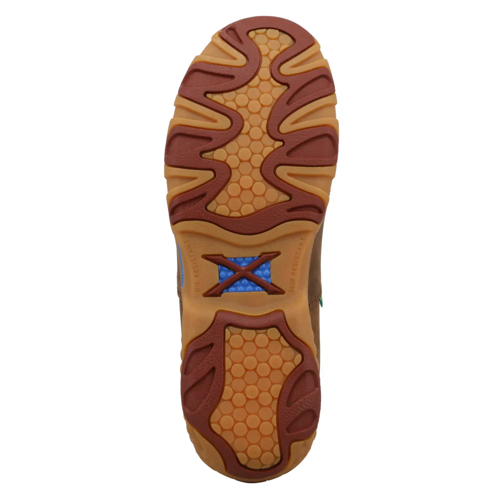 Twisted X Ladie's Boat Shoe Driving Moc - Brown - Image 3