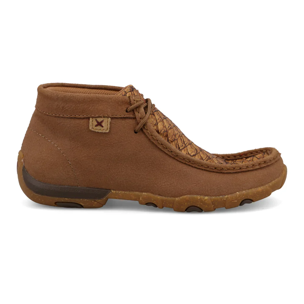 Twisted X Women's Chukka Driving Moc D Toe - Tan - Image 2