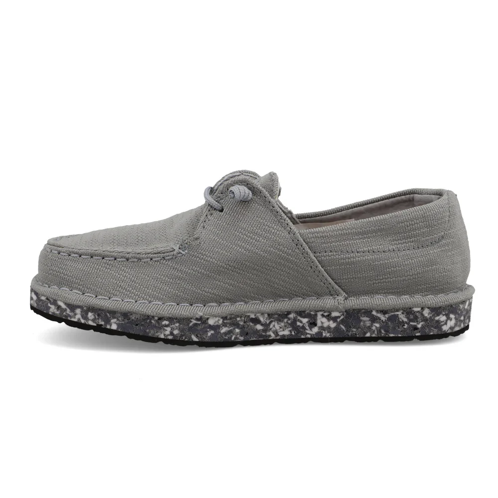 Twisted X Ladies Circular Project Slip On with Laces - Grey - Image 2