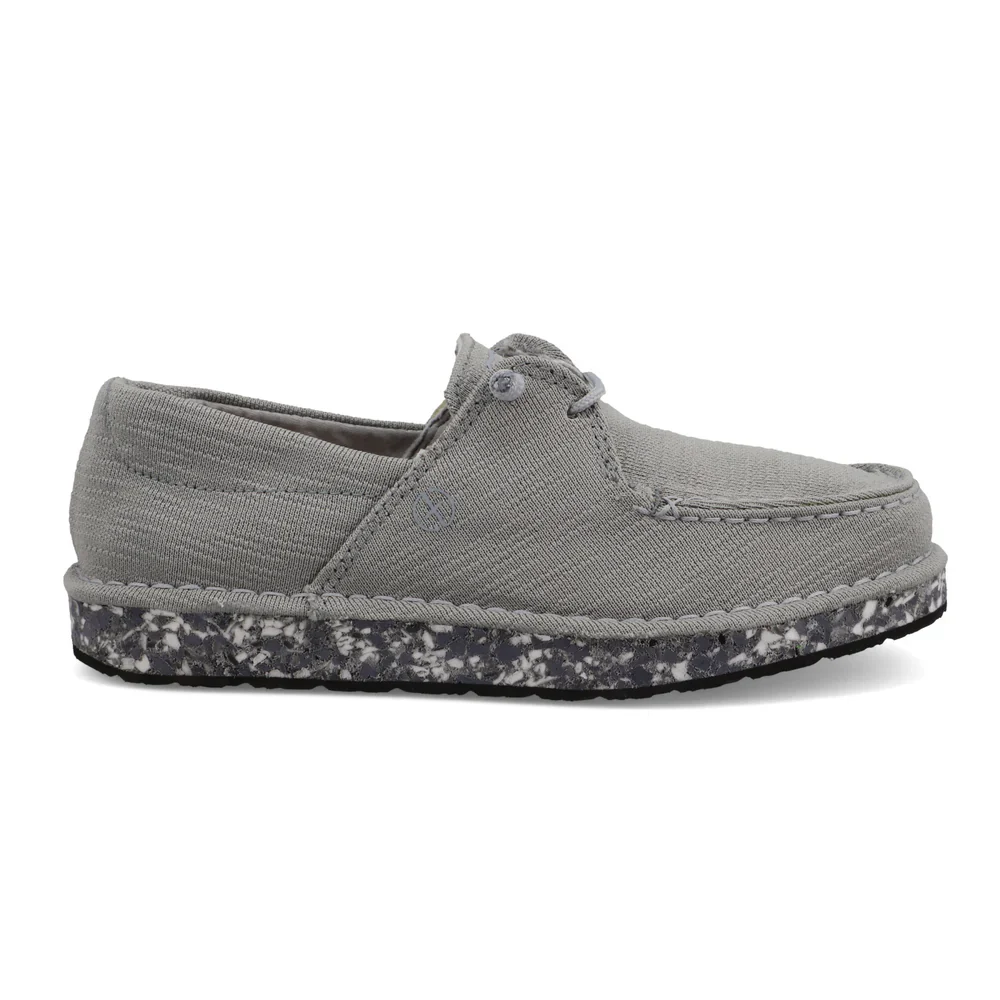 Twisted X Ladies Circular Project Slip On with Laces - Grey - Image 4