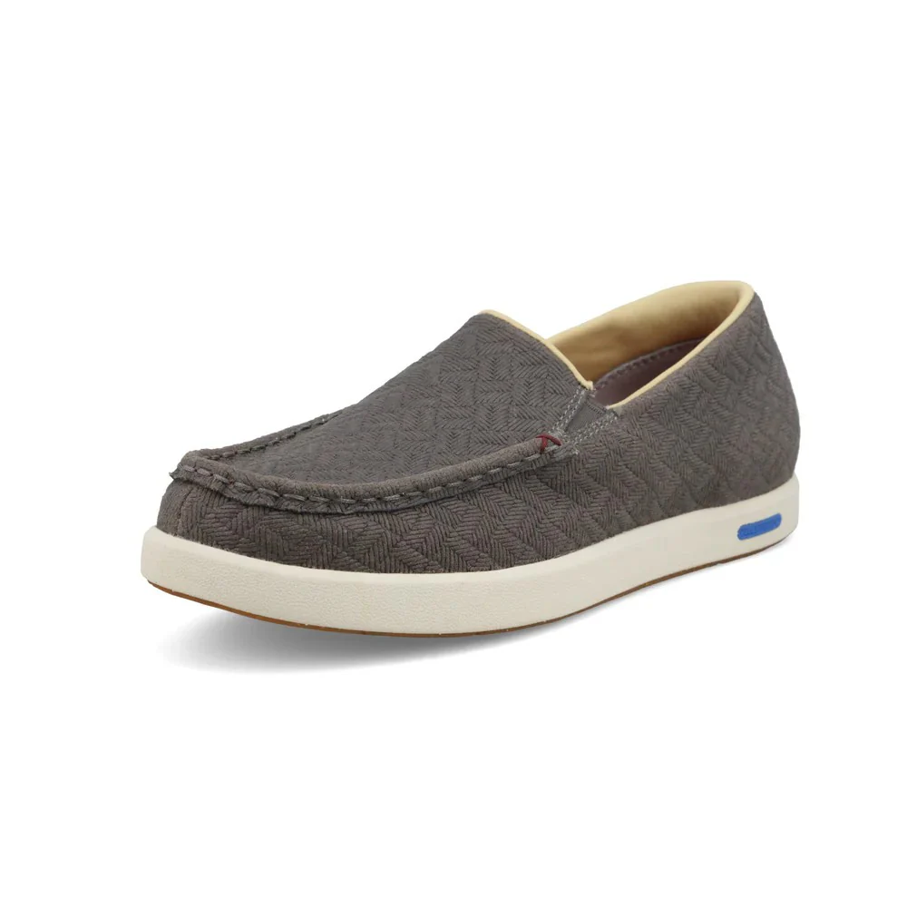 Twisted X Ladies Slip On Ultralite Slip On Shoe - Grey - Image 3