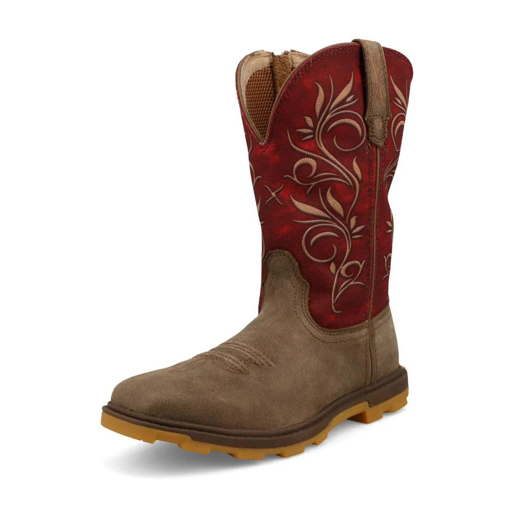Twisted X Women's Ultralight Boot - Bomber with Red