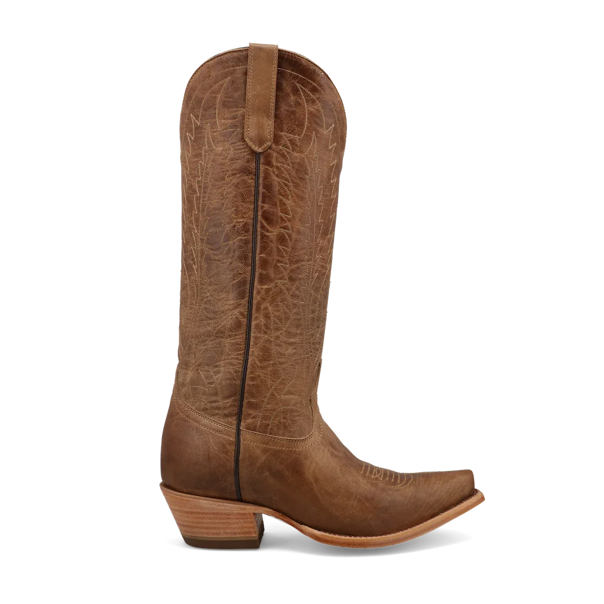 Black Star Ladies Victoria 15" Boot - Caramel