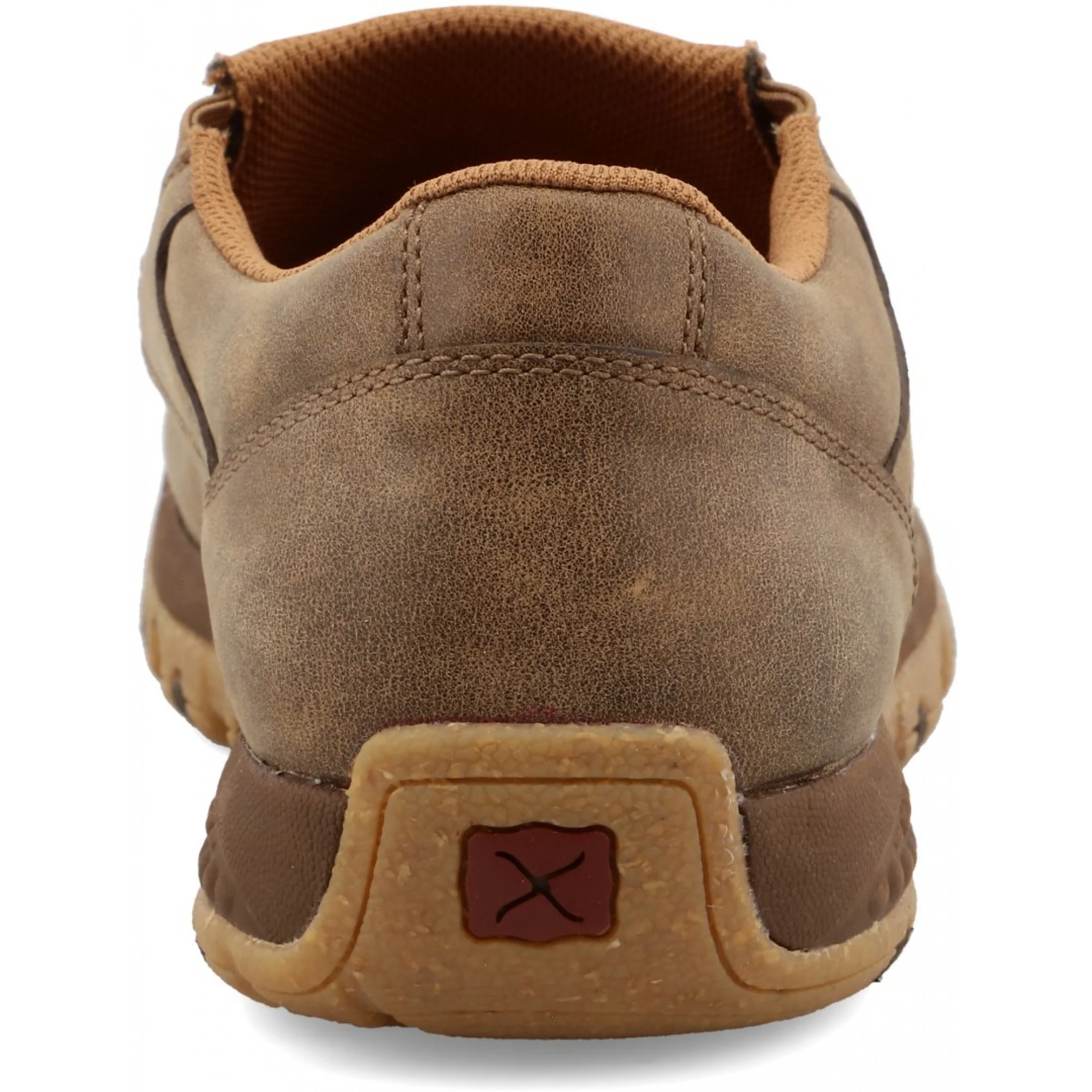 Twisted X Men's Cellstretch Slip-On Driving Moc D Toe Shoes - Brown - Image 3