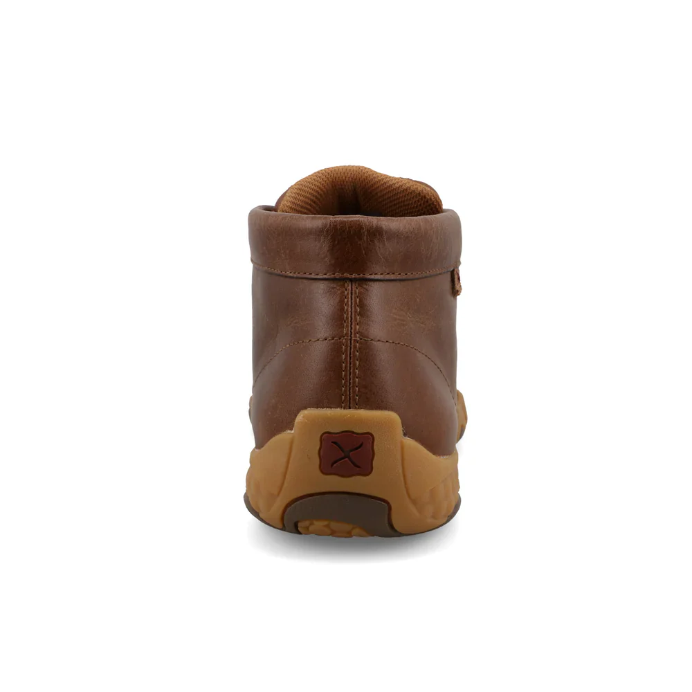 Twisted X Men's Chukka Driving Moc Shoes - Diamond Pattern - Image 6