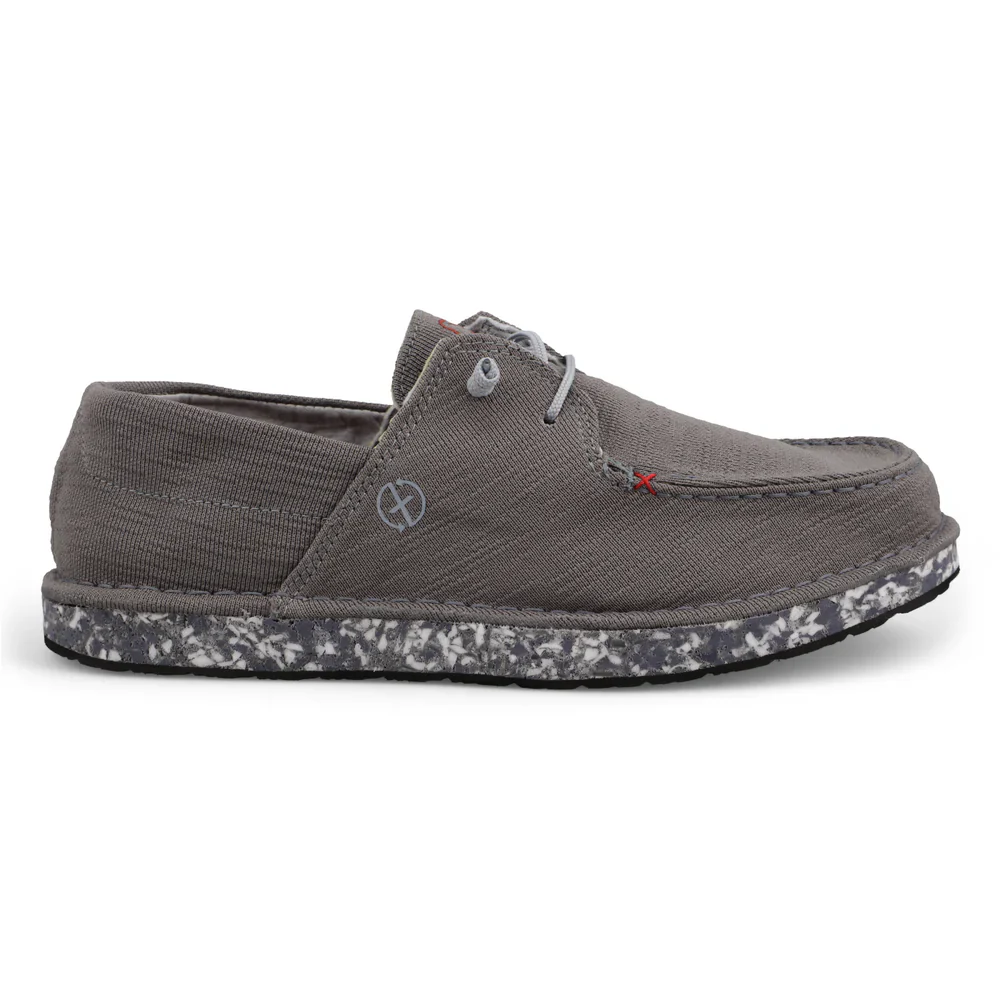 Twisted X Men's Circular Project Boat Shoe - Grey - Image 4
