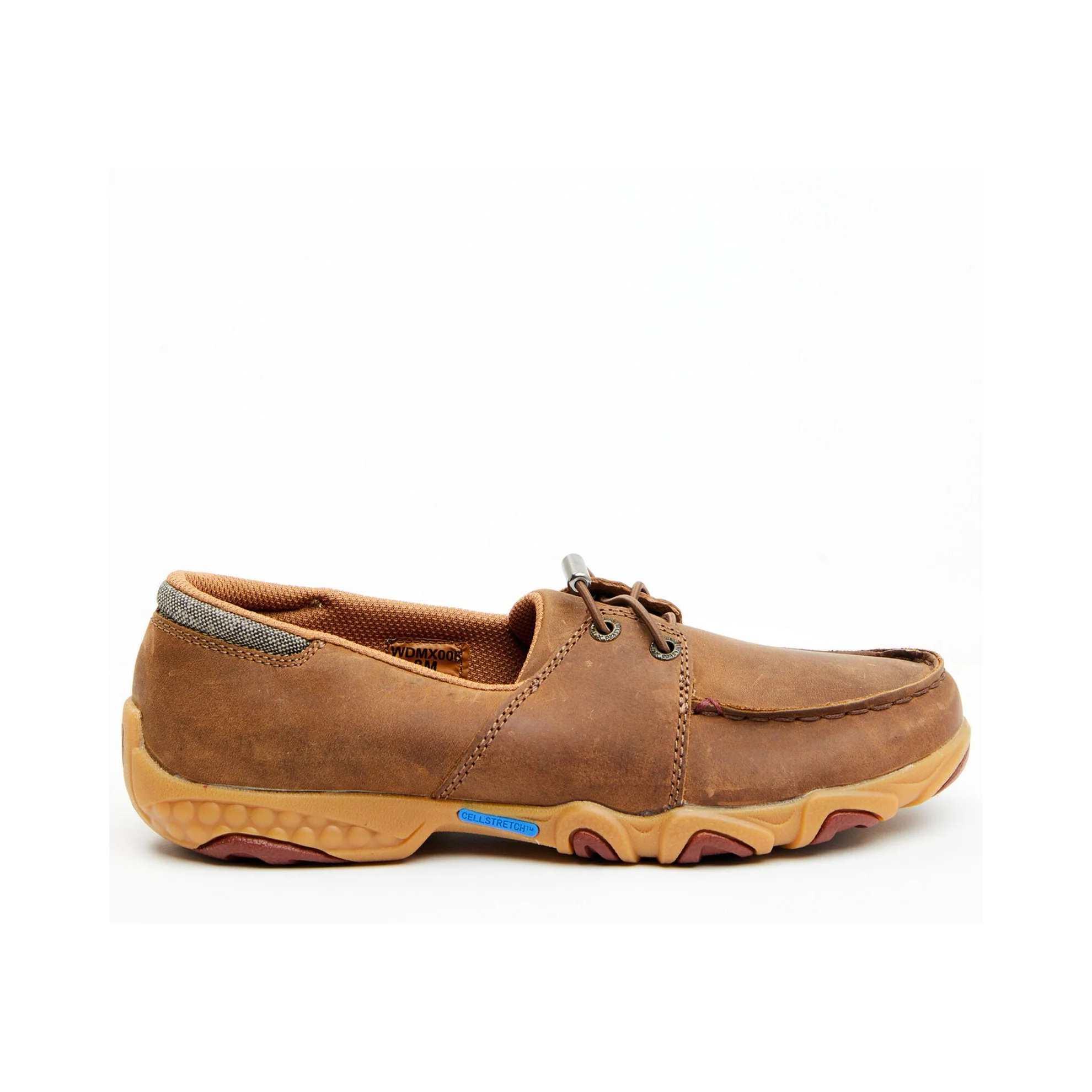 Twisted X Women's Boat Driving Moc Shoes - Pecan - Image 2