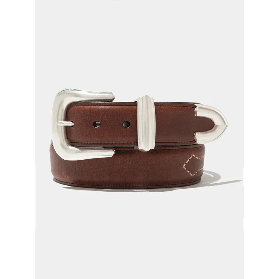 Vintage Bison Dalton Men's Western Belt - Saddle