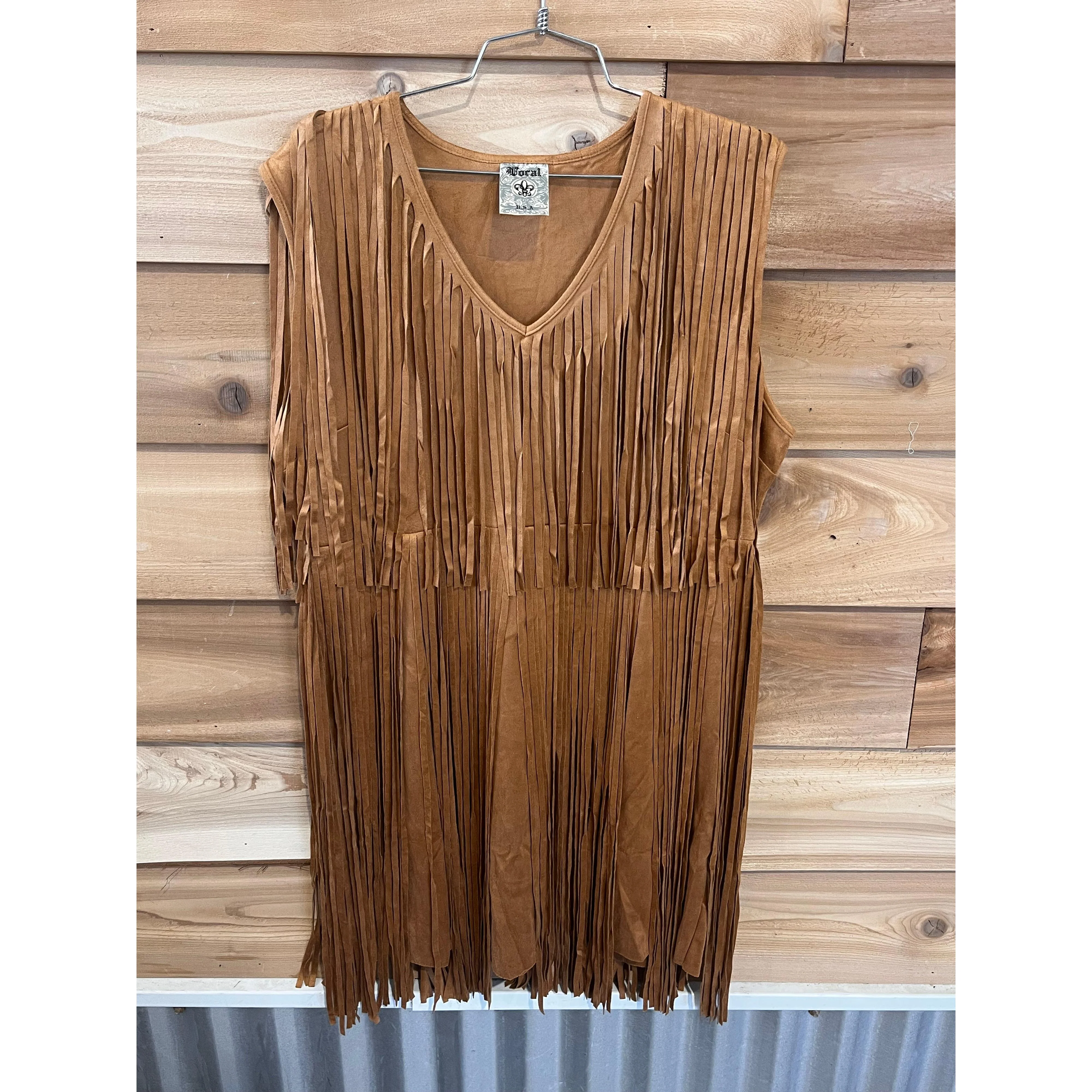 Vocal Women's Dress w/Fringe - Assorted Colours - Image 4