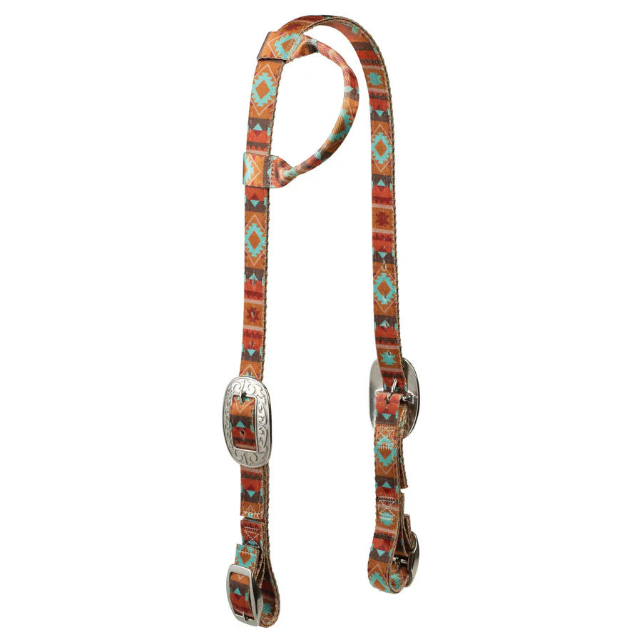 Weaver Patterened Poly Headstall-Sliding Ear - Image 2