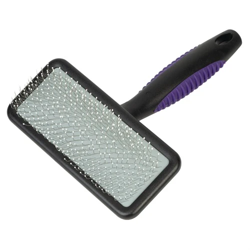 Weaver Soft Slicker Brush- Purple - Image 2