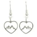 Follow Your Arrow Earrings - Mountain Love