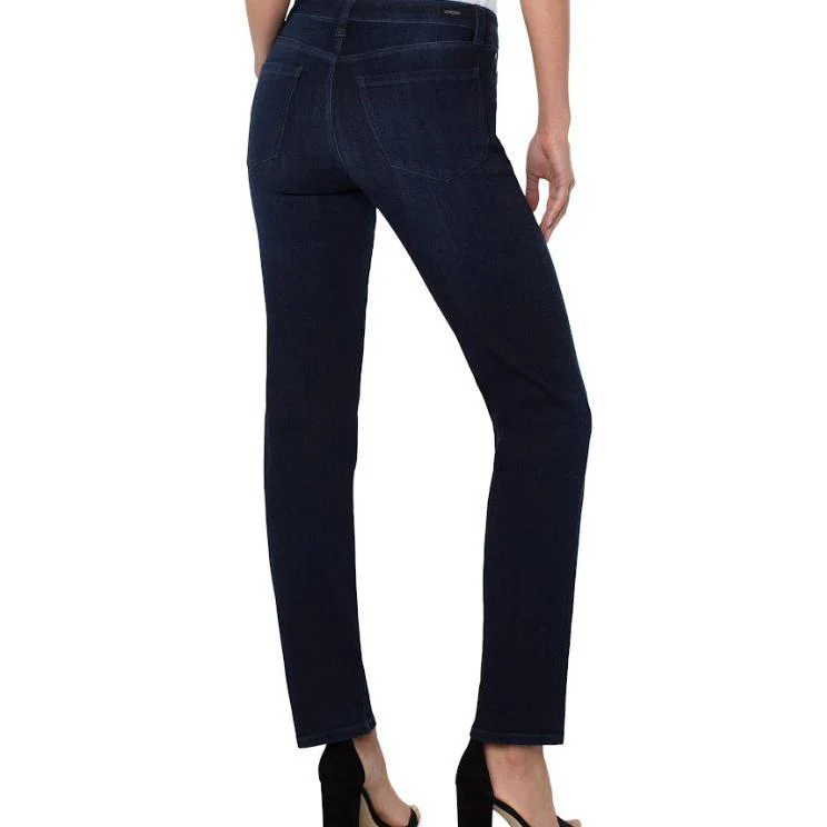 Liverpool Women's Kennedy Midrise Straight Leg Jean- Halifax - Image 2