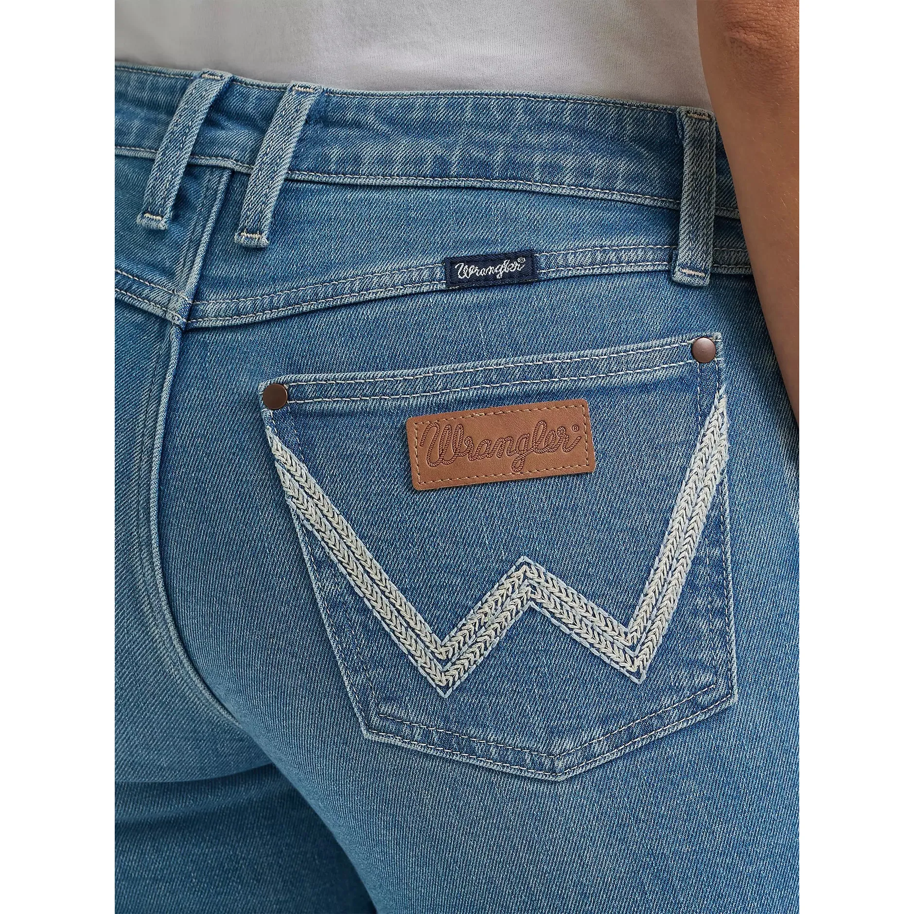 Wrangler® Women's Retro® Mae Mid Rise Bootcut Jeans - Illiana - Image 3