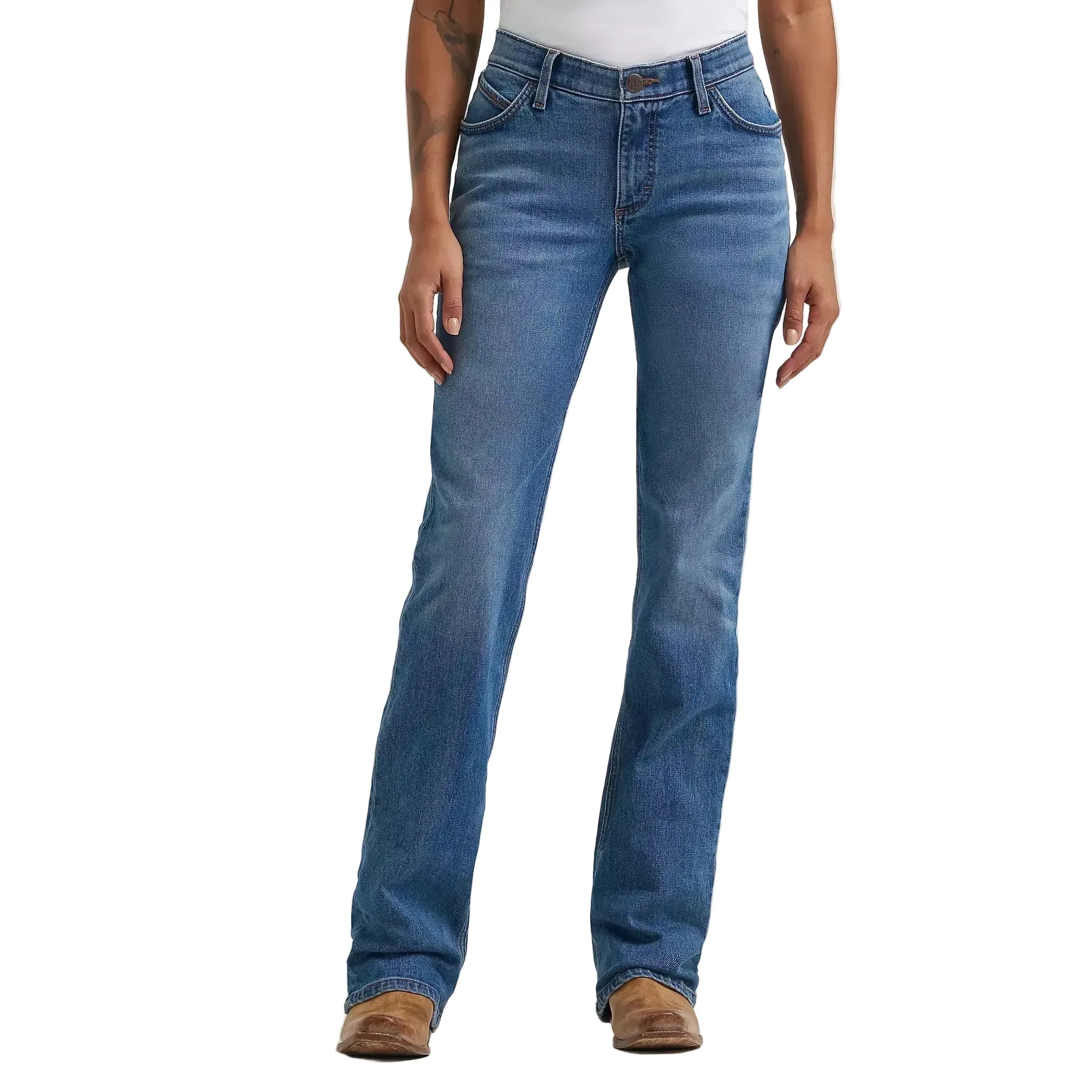 Wrangler® Women's Willow Ultimate Riding Mid Rise Bootcut Jeans - Margo