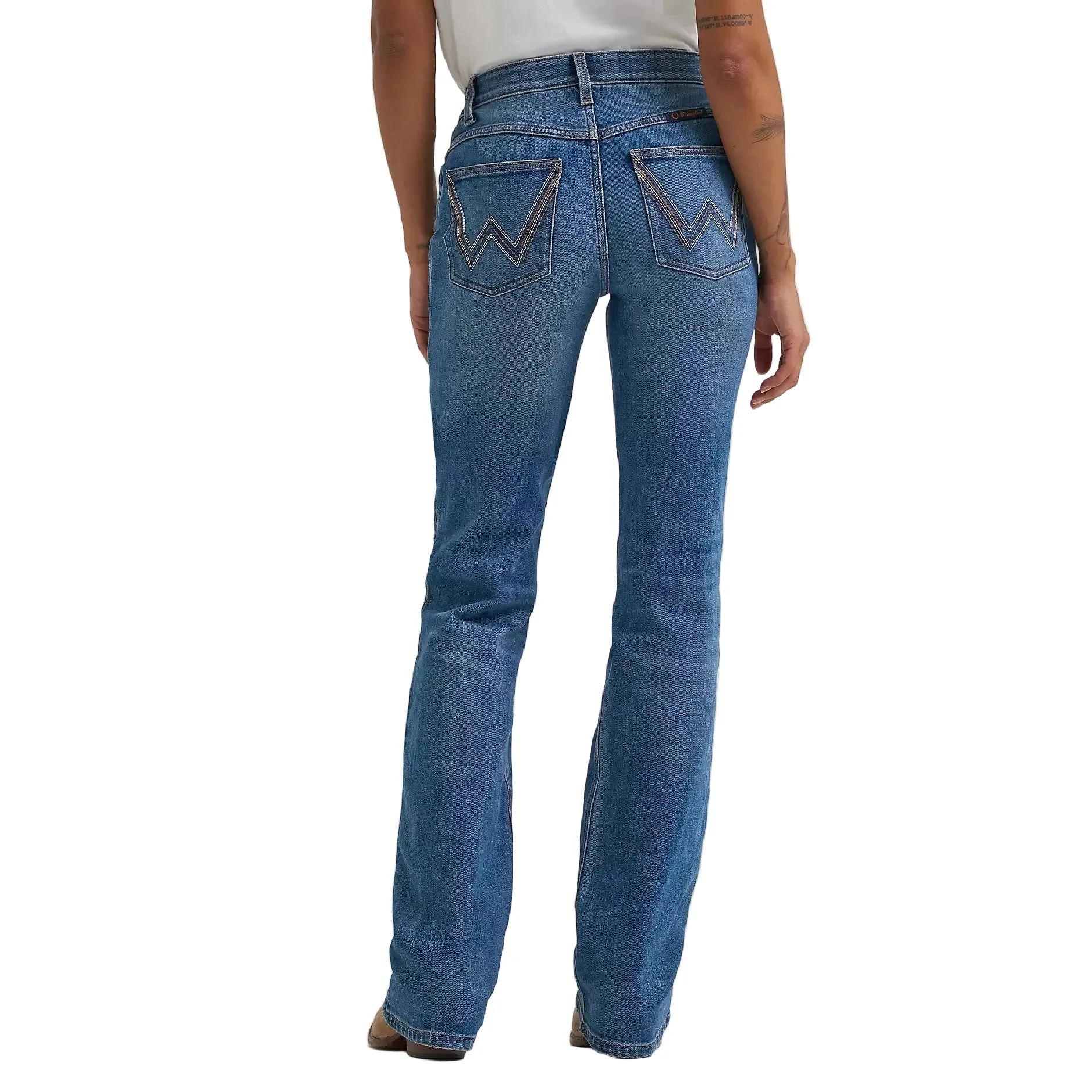 Wrangler® Women's Willow Ultimate Riding Mid Rise Bootcut Jeans - Margo - Image 2