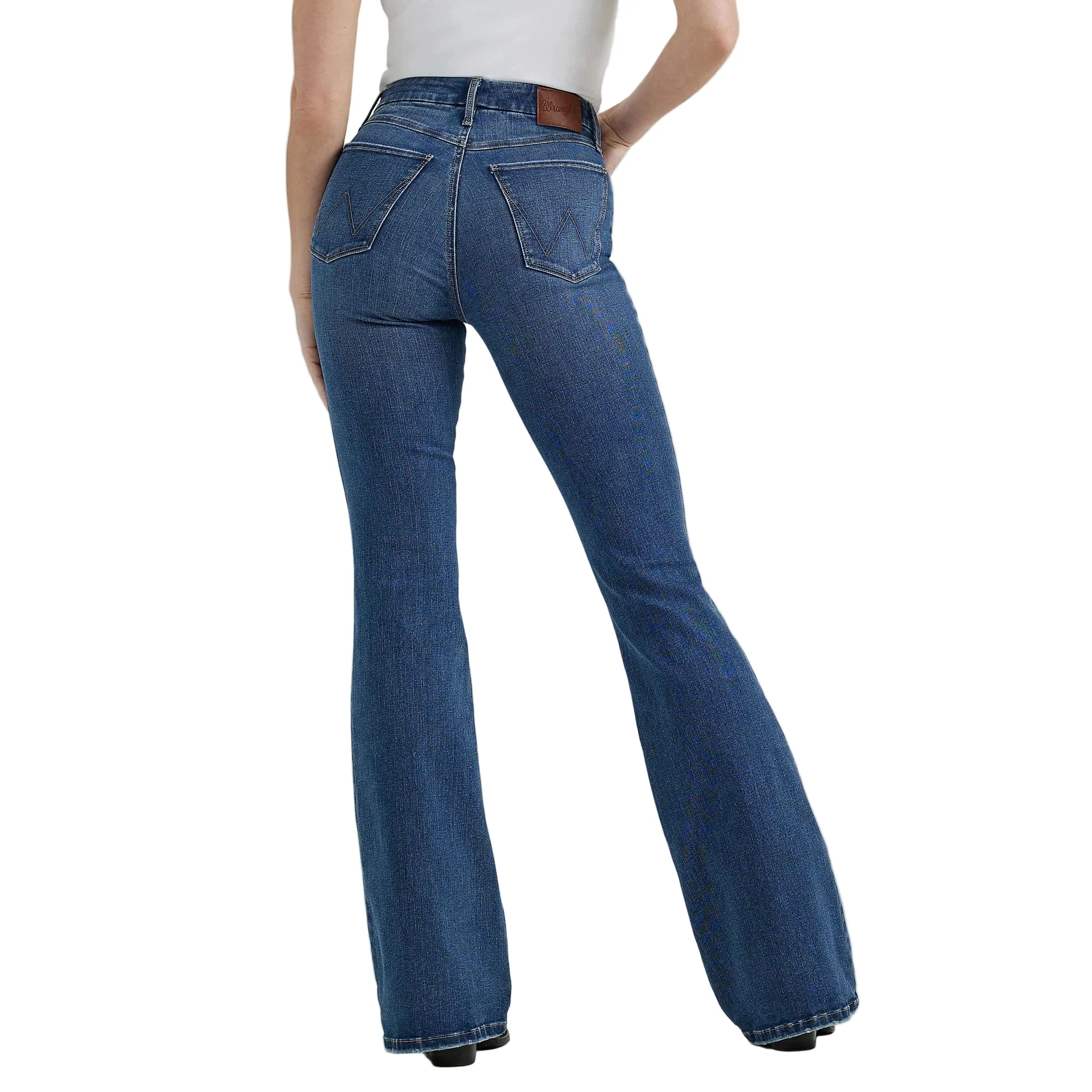 Wrangler Women's Bespoke High Rise Flare Jean - Lily - Image 3