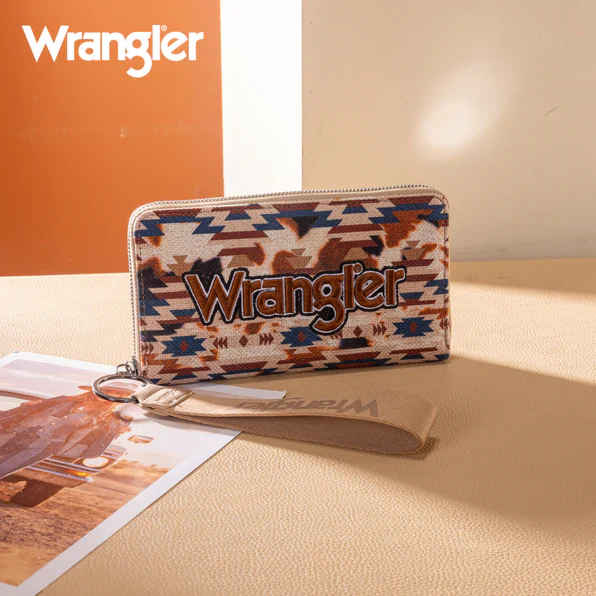 Wrangler Aztec Print Wallet- Multiple Colours - Image 3