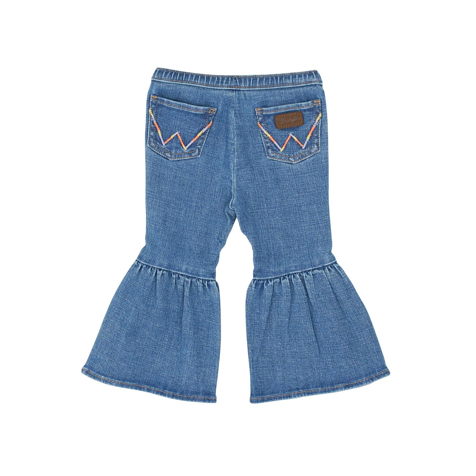Wrangler Baby Girl Flare Jean - Reign - Image 2
